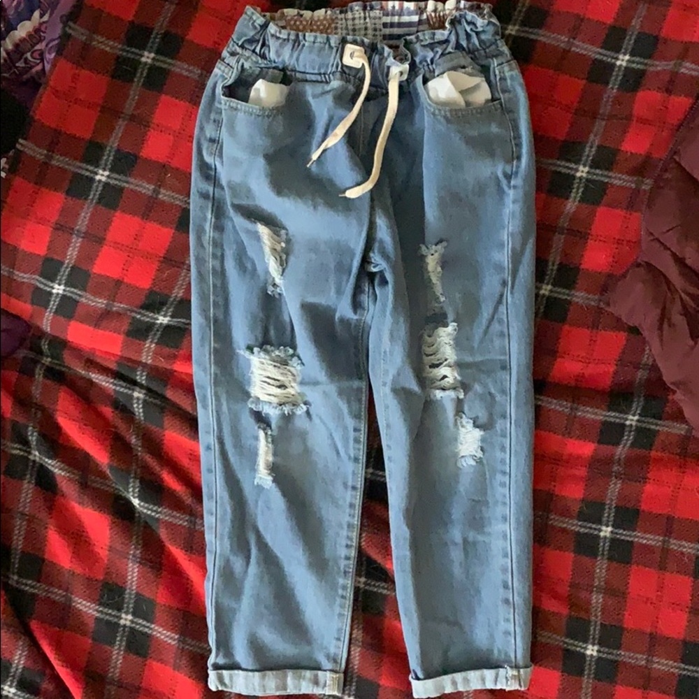 Boyfriend capris